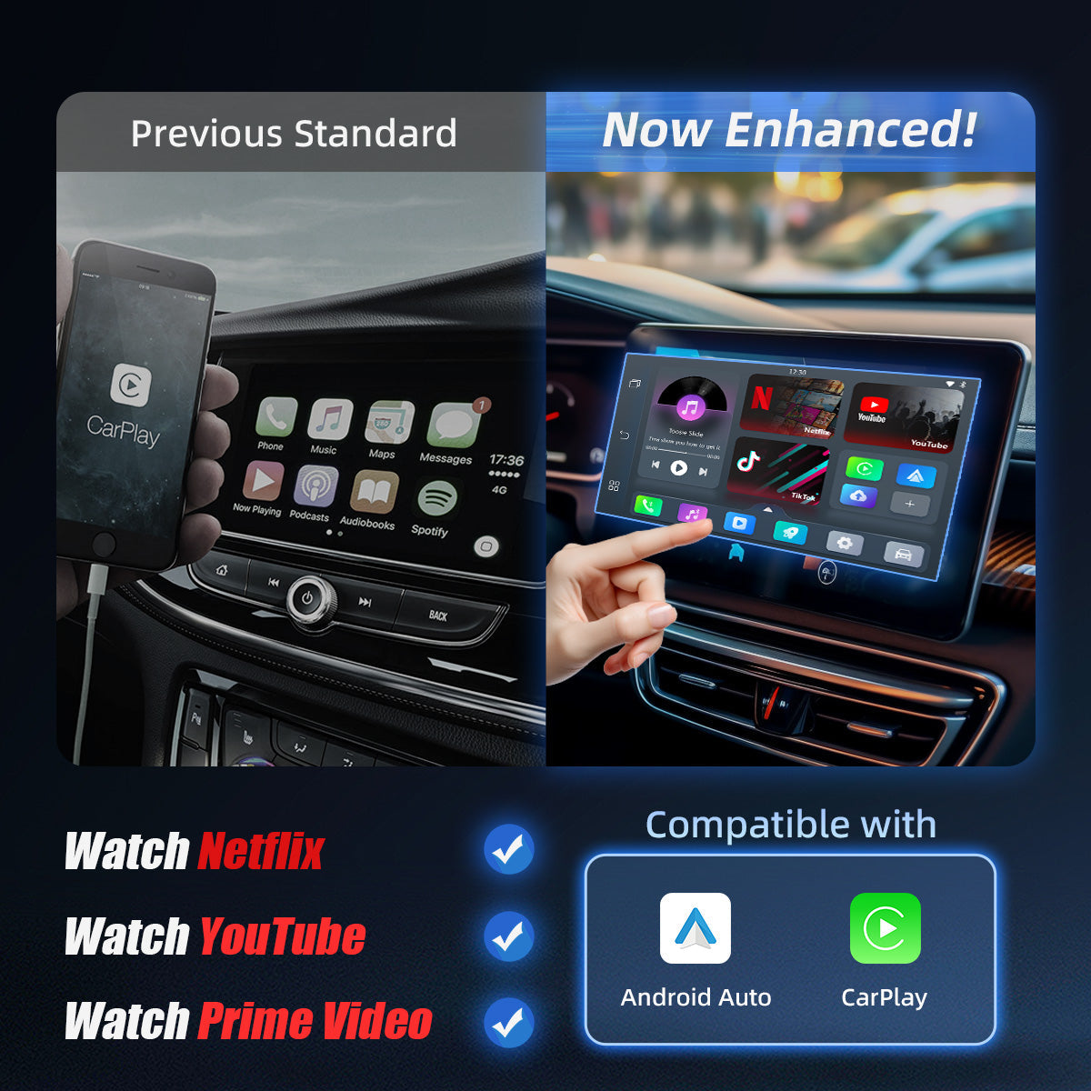 (EXCLUSIVE PRICE)-OTTOCAST PLAY2VIDEO PRO AI ADAPTER